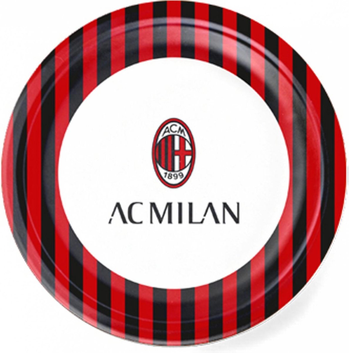 BIGIEMME SRL - 8 kleine kartonnen AC Milan borden - Decoratie > Borden
